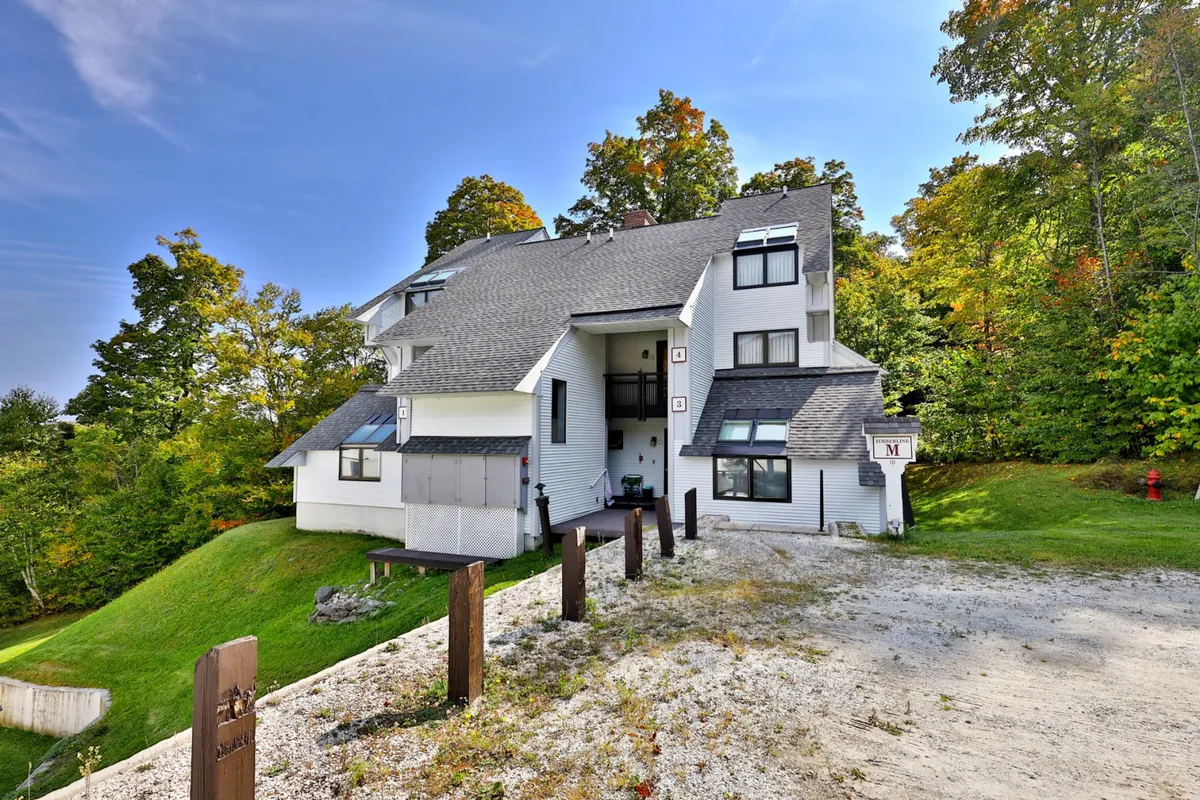 This exterior shot spotlights the house's distinctive architecture, surrounded by trees and featuring a welcoming pathway leading to the entrance. The setting evokes an inviting, communal atmosphere perfect for gathering friends before heading out for nightlife adventures.